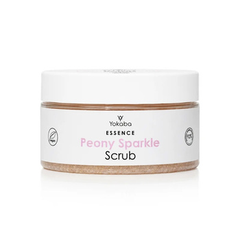 Scrub illuminante per mani e corpo Yokaba Peony Sparkle 250 g
