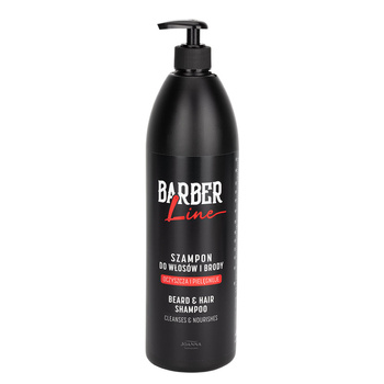 Shampoo per capelli e barba Joanna Barber Line 1000 ml