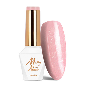 Lakier hybrydowy LED/UV Gel Polish Cherie Nr 428 Madame French Molly Nails HEMA/Di-HEMA Free 8g