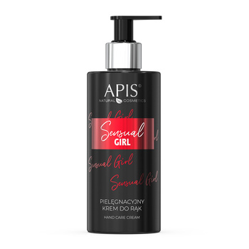Pielęgnacyjny krem do rąk Apis Sensual Girl 300 ml