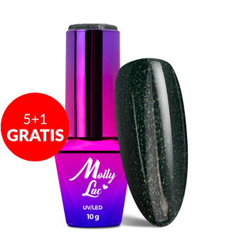 5 + 1 gratuit Vernis hybride MollyLac Story Time Supernatural 10 g n° 622