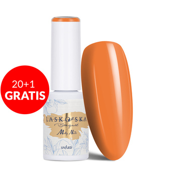 20 + 1 gratis LED/UV-Gel-Nagellack Molly Nails @Bouquet by Laskovska Cosmos Apricotta HEMA/Di-HEMA-frei 7 g