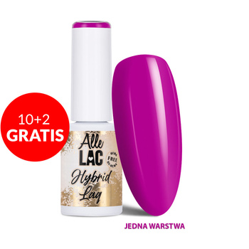 10+2gratis Lakier hybrydowy LED/UV Gel Polish Nr 296 Limited Edition AlleLac HEMA/Di-HEMA Free 5g