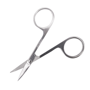Kosmetikschere für Nagelhaut und Nagelvorlagen NN 002, silberfarben