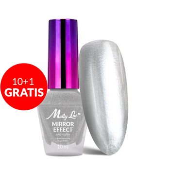 10+1gratis Lakier klasyczny MollyLac Mirror efekt lustrzany/metaliczny Nr 13 10 ml
