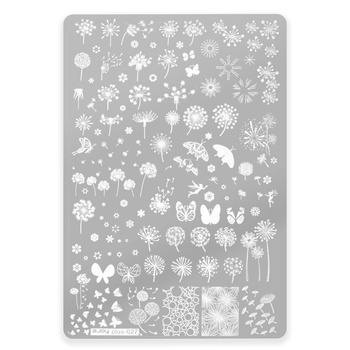 Blaszka ze wzorkami do stempli plus-027