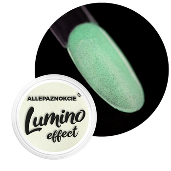 Polvere per unghie che si illumina al buio Lumino Effect Allepaznokcie n. 13