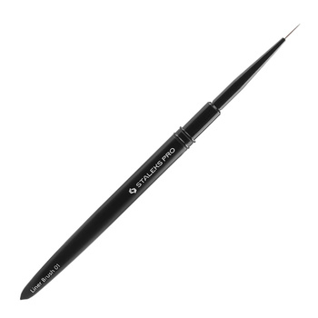 Pędzelek do zdobień 7mm Staleks Expert 01 czarny
