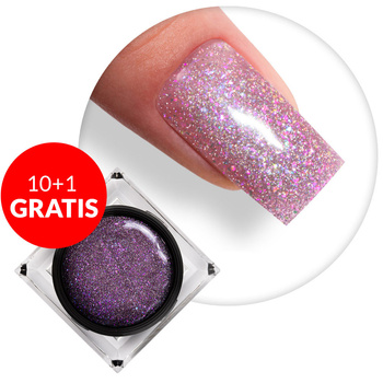 10 + 1 gratis: Shine on you Fairy Shine MollyLac HEMA/Di-HEMA-freies Nagellackgel, 15 g