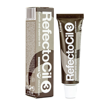 RefectoCil 3 Gel Henna for Eyebrows and Eyelashes, Brown, 15 ml