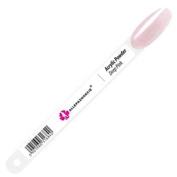 Wzornik patyczek Allepaznokcie Acrylic Powder Deep Pink