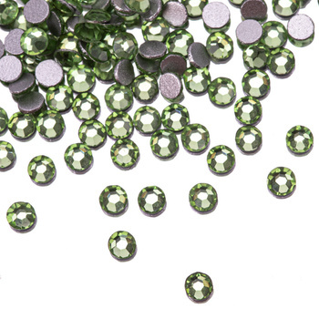 Cristales para uñas SS5 Peridot, aprox. 50 unidades