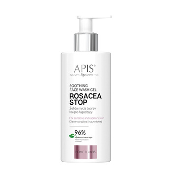 Żel do mycia twarzy kojąco-łagodzący ROSACEA-STOP Home Terapis Apis 300 ml