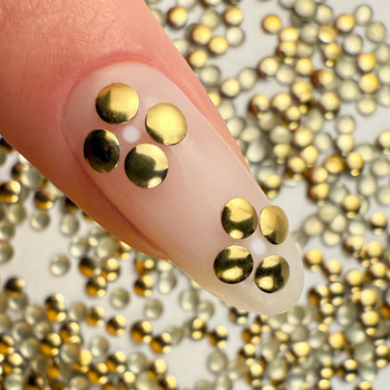 ShinePins : clous lisses, strass, décorations pour ongles, format large, NTN Premium n° 3, 5 g