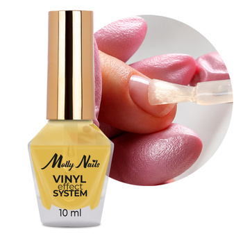 Baza i odżywka 2w1 STEP 1: Base&Care 2in1 Vinyl Effect System MollyNails 10 ml
