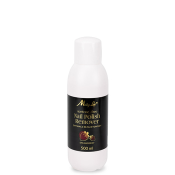Zmywacz bezacetonowy MollyLac truskawka 500 ml