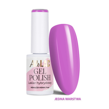 Lakier hybrydowy LED/UV Gel Polish Limited Edition Purples P13 Velvet AlleLac HEMA/Di-HEMA Free 6g
