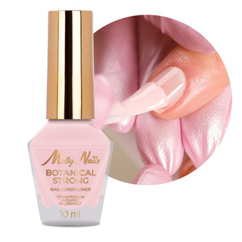 Odżywka ochronna i wzmacniająca 3-Step System Botanical Strong Nail Conditioner MollyNails 10 ml