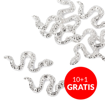 10+1gratis Ozdoby do paznokci węże 3D Molly Nails SZ-152 10 szt