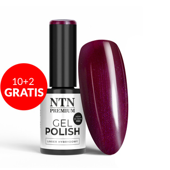 10+2gratis Lakier hybrydowy LED/UV Gel Polish NTN Premium Limited Edition Nr 400 HEMA/Di-HEMA Free 5g