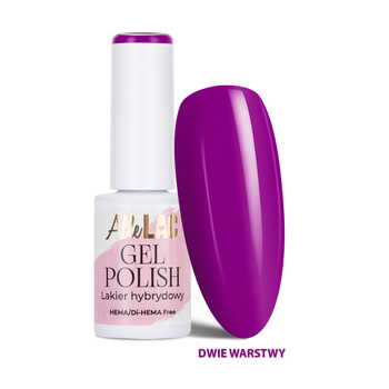 Lakier hybrydowy LED/UV Gel Polish Purples P15 Royal Violet AlleLac HEMA/Di-HEMA Free 6g