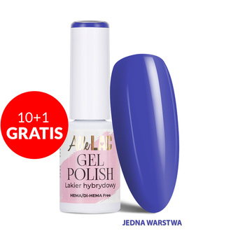 10+1gratis Lakier hybrydowy LED/UV Gel Polish Blues BL5 Cobalt AlleLac HEMA/Di-HEMA Free 6g