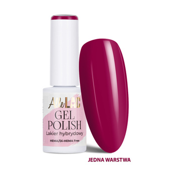 Lakier hybrydowy LED/UV Gel Polish Reds R14 Imperial Cherry AlleLac HEMA/Di-HEMA Free 6g