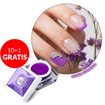 10+1gratis Żel do zdobień Artistic Gel paint gel ombre ornamenty Allepaznokcie Limited Edition Medium Purple HEMA /Di-HEMA free 5g