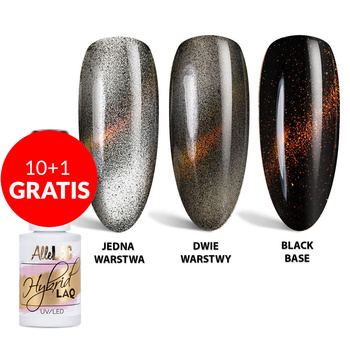 10+1gratis Lakier hybrydowy LED/UV Gel Polish Nr 288 Cat Eye Limited Edition AlleLac 5g