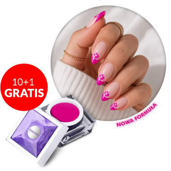 10+1gratis Żel do zdobień Artistic Gel paint gel ombre ornamenty Allepaznokcie Limited Edition Fuchsia HEMA /Di-HEMA free 5g