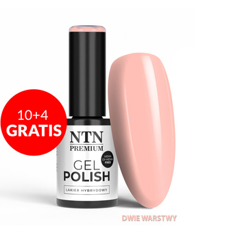 10+4gratis Lakier hybrydowy LED/UV Gel Polish Pinks Nr 569 Limited Edition NTN Premium HEMA/Di-HEMA Free 5g