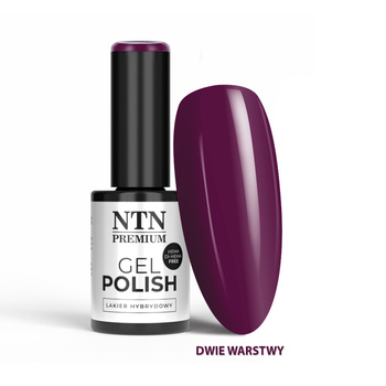 Lakier hybrydowy LED/UV Gel Polish Purples Nr 550 Limited Edition NTN Premium HEMA/Di-HEMA Free 5g
