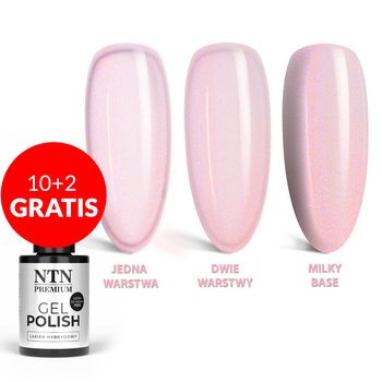10+2gratis Lakier hybrydowy LED/UV Gel Polish NTN Premium Viral colors Nr 289 HEMA/Di-HEMA Free 5g