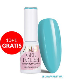 10+1gratis Lakier hybrydowy LED/UV Gel Polish Blues BL11 Lagoon AlleLac HEMA/Di-HEMA Free 6g