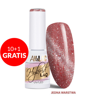 10+1gratis Lakier hybrydowy LED/UV Gel Polish Nr 287 Cat Eye Limited Edition AlleLac 5g
