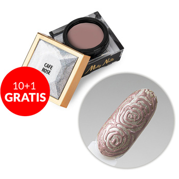 10+1gratis Creative Flow Color Gel  - kreatywny NailArt żel do efektu topniejących, miękkich wzorów Molly Nails Cafe Rose HEMA/Di-HEMA free 5 g