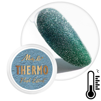 Pyłek do paznokci Thermo Flash Effect MollyLac 0,5 g Nr 7