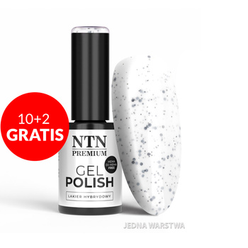 10+2gratis Lakier hybrydowy LED/UV Gel Polish NTN Premium Sugar Sweets Collection Nr 190 HEMA/Di-HEMA Free 5g