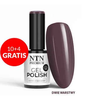 10+4gratis Lakier hybrydowy LED/UV Gel Polish Browns Nr 561 Limited Edition NTN Premium HEMA/Di-HEMA Free 5g