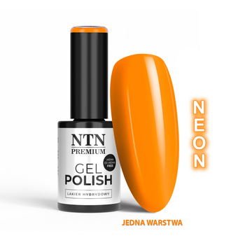 Lakier hybrydowy LED/UV Gel Polish Oranges Nr 533 Limited Edition NTN Premium HEMA/Di-HEMA Free 5g