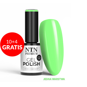10+4gratis Lakier hybrydowy LED/UV Gel Polish Greens Nr 559 Limited Edition NTN Premium HEMA/Di-HEMA Free 5g