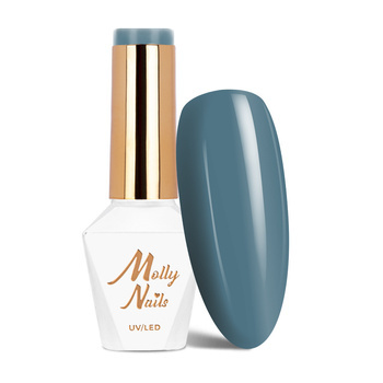 Lakier hybrydowy Molly Nails Pure Nature Wild River HEMA/Di-HEMA Free 8g Nr 103