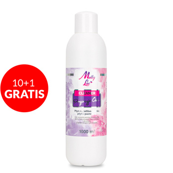 10+1gratis Cleaner do odtłuszczania płytki paznokcia Przemyję Cię... MollyLac 1000 ml