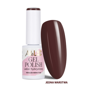 Lakier hybrydowy LED/UV Gel Polish Browns B8 Dark AlleLac HEMA/Di-HEMA Free 6g