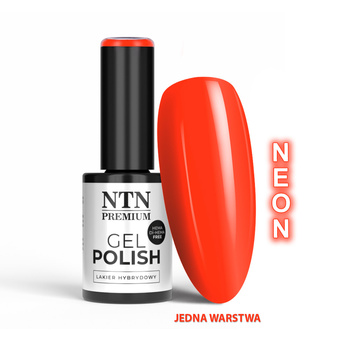 Lakier hybrydowy LED/UV Gel Polish Oranges Nr 572 Limited Edition NTN Premium HEMA/Di-HEMA Free 5g