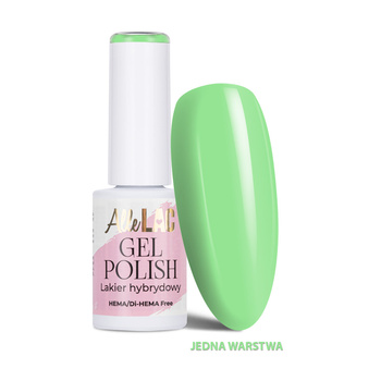 Lakier hybrydowy LED/UV Gel Polish Limited Edition Greens G9 Pistachio AlleLac HEMA/Di-HEMA Free 6g