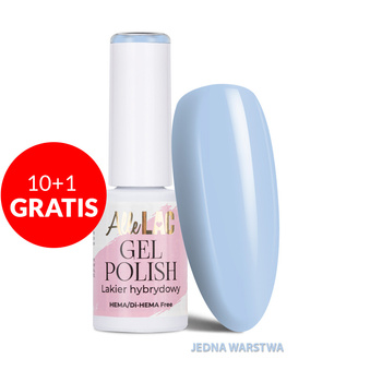 10+1gratis Lakier hybrydowy LED/UV Gel Polish Blues BL3 Sky AlleLac HEMA/Di-HEMA Free 6g