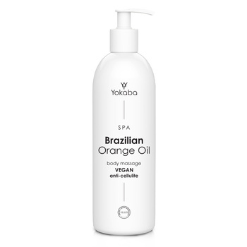 Olejek antycelulitowy do masażu ciała Yokaba Brazillian Orange Oil 500 ml