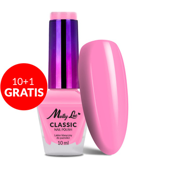 10+1gratis Lakier klasyczny do paznokci Classic Nail Polish MollyLac Nr 06 10 ml