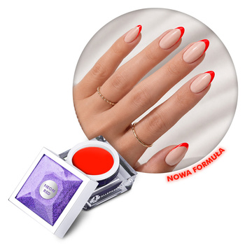 Żel do zdobień Artistic Gel paint gel ombre ornamenty Allepaznokcie Limited Edition Neon Red HEMA /Di-HEMA free 5g